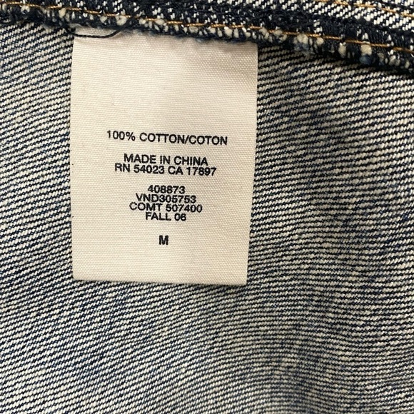 GAP 1969 Limited‎ edition 100% cotton Denim jacket Sz Med - Picture 14 of 15